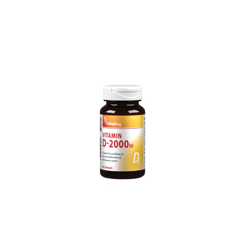Vitaking Vitamin D2000 90 Softgels