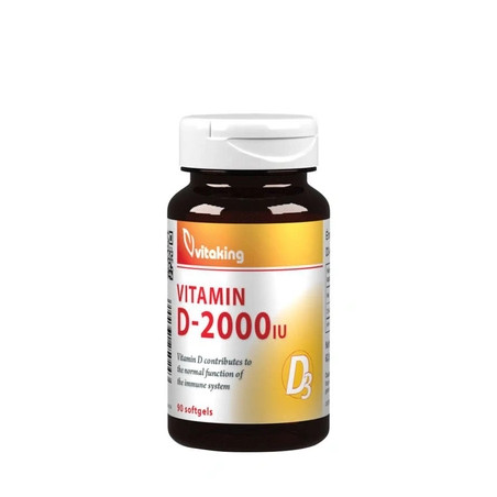 Vitaking Vitamin D2000 90 Softgels