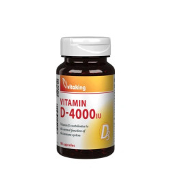 Vitaking Vitamin D4000 90 Capsules