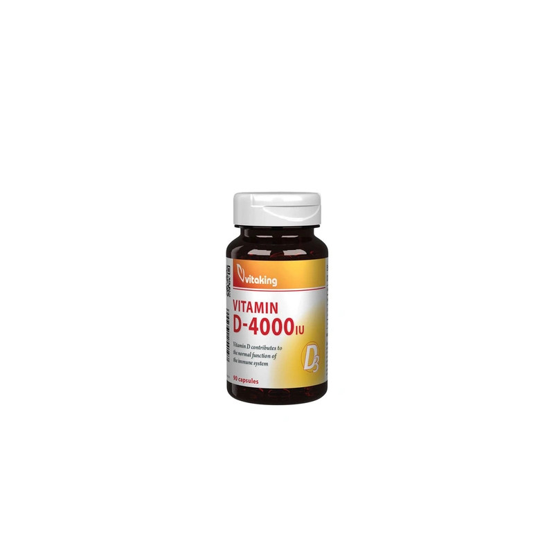 Vitaking Vitamin D4000 90 Capsules