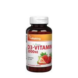 Vitaking Vitamin D3 2000 Iu Strawberry Lozenges 210 Count