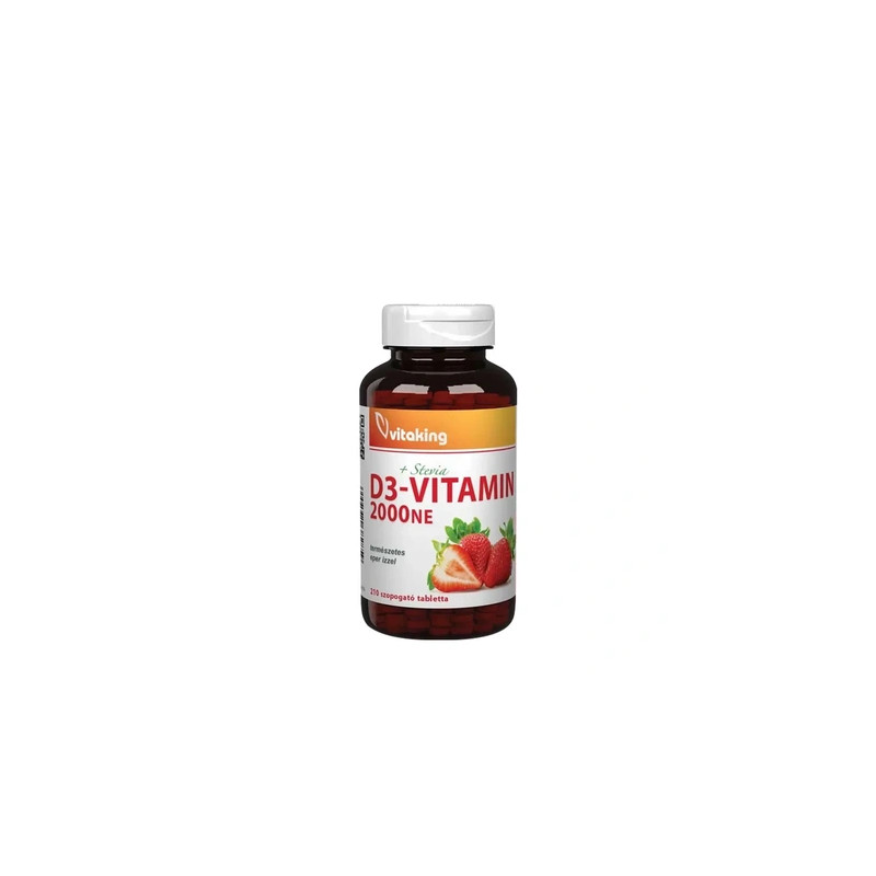 Vitaking Vitamin D3 2000 Iu Strawberry Lozenges 210 Count