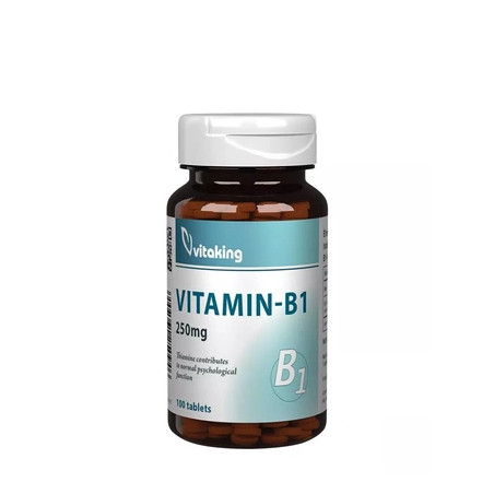 Vitaking Vitamin B1 250 Mg 100 Tablets