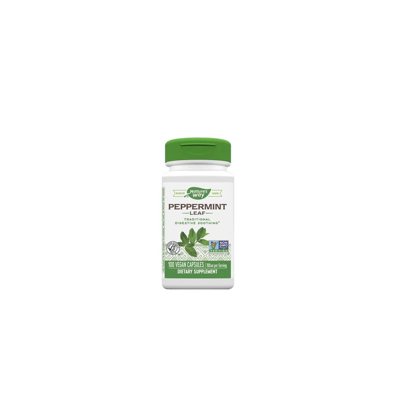 Nature's Way Peppermint Leaf 100 Capsules