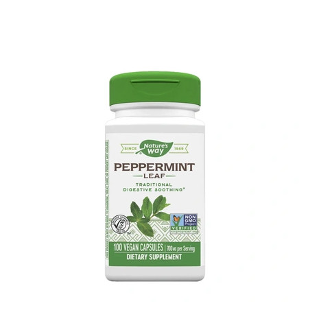 Nature's Way Peppermint Leaf 100 Capsules