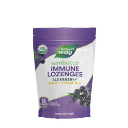 Nature's Way Sambucus Immune Organic Lozenges 24 Count