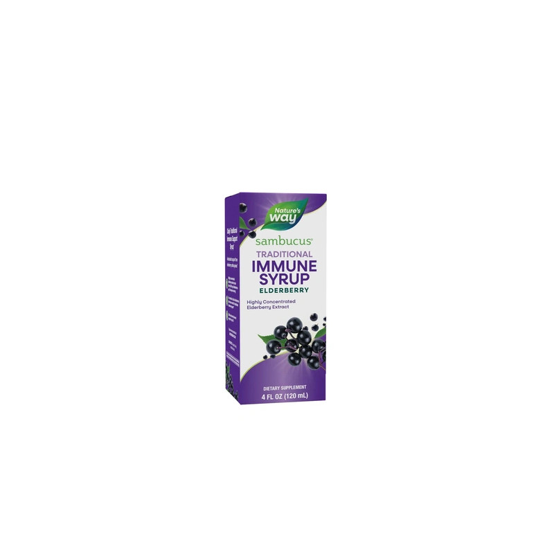 Nature's Way Sambucus Traditional Immune Syrup 120 Ml