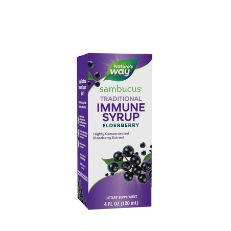 Nature's Way Sambucus Traditional Immune Syrup 120 Ml