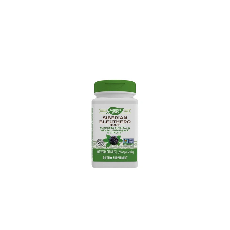 Nature's Way Siberian Eleuthero 100 Capsules