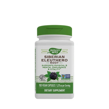 Nature's Way Siberian Eleuthero 100 Capsules
