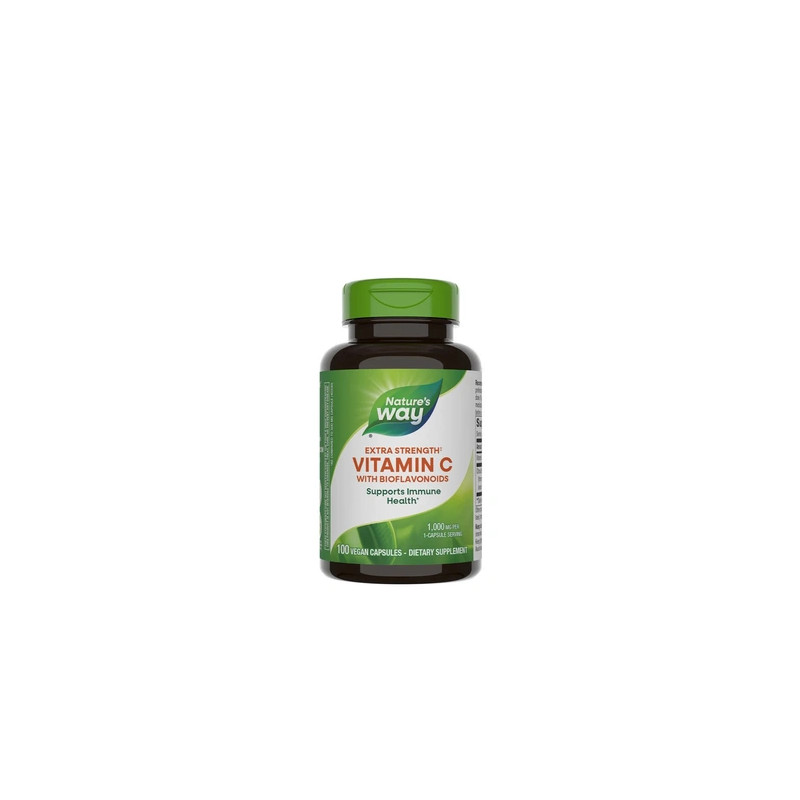 Nature's Way Vitamin C With Bioflavonoids 100 Capsules