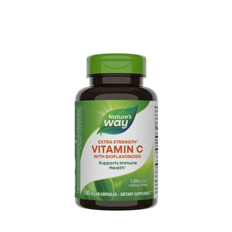 Nature's Way Vitamin C With Bioflavonoids 100 Capsules