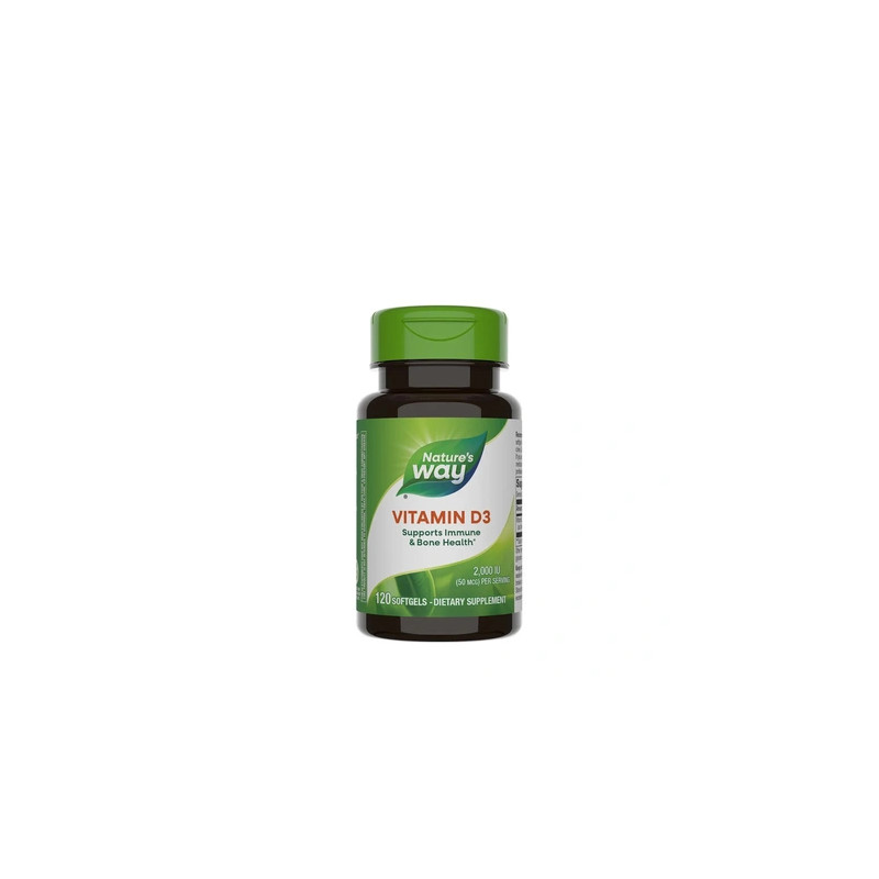 Nature's Way Vitamin D3 120 Softgels
