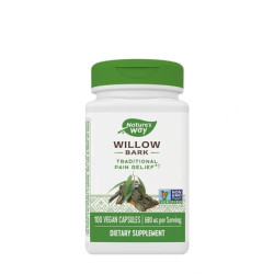 Nature's Way Willow Bark 100 Vegetarian Capsules