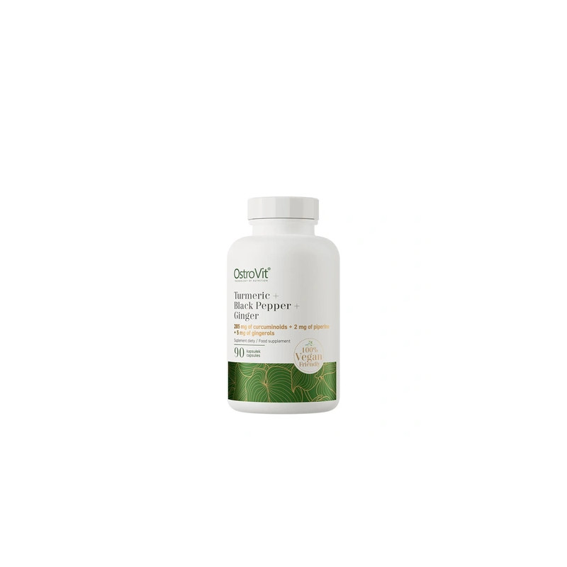 Ostrovit Turmeric Black Pepper Ginger Vege 90 Capsules
