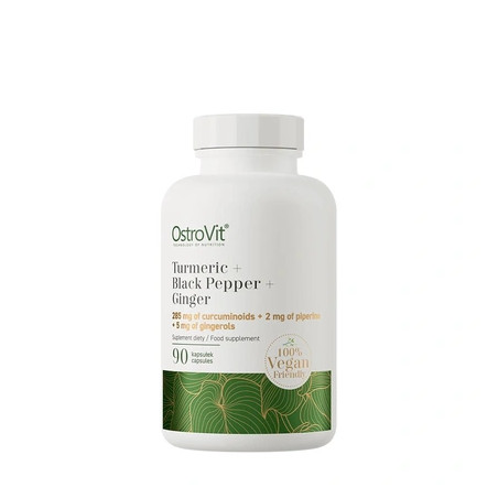 Ostrovit Turmeric Black Pepper Ginger Vege 90 Capsules