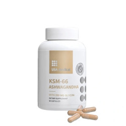 Usa Medical Ksm66 Ashwagandha 60 Capsules