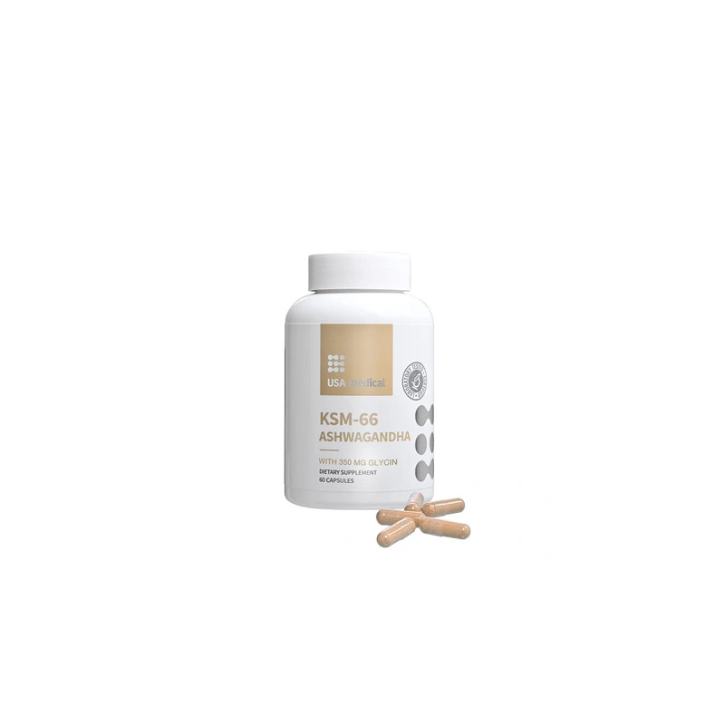 Usa Medical Ksm66 Ashwagandha 60 Capsules