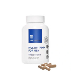 Usa Medical Multivitamin For Men 60 Capsules