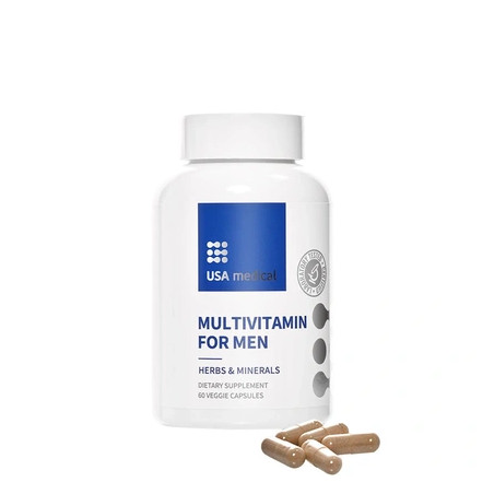 Usa Medical Multivitamin For Men 60 Capsules
