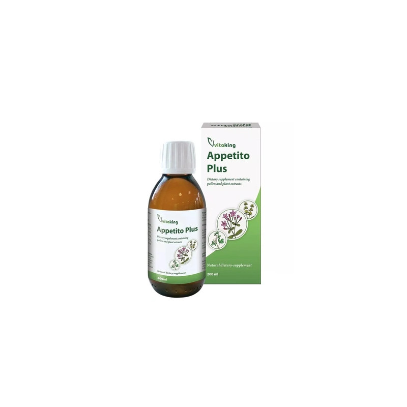 Vitaking Appetito Plus Herbal Syrup 200 Ml