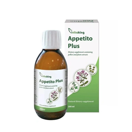Vitaking Appetito Plus Herbal Syrup 200 Ml