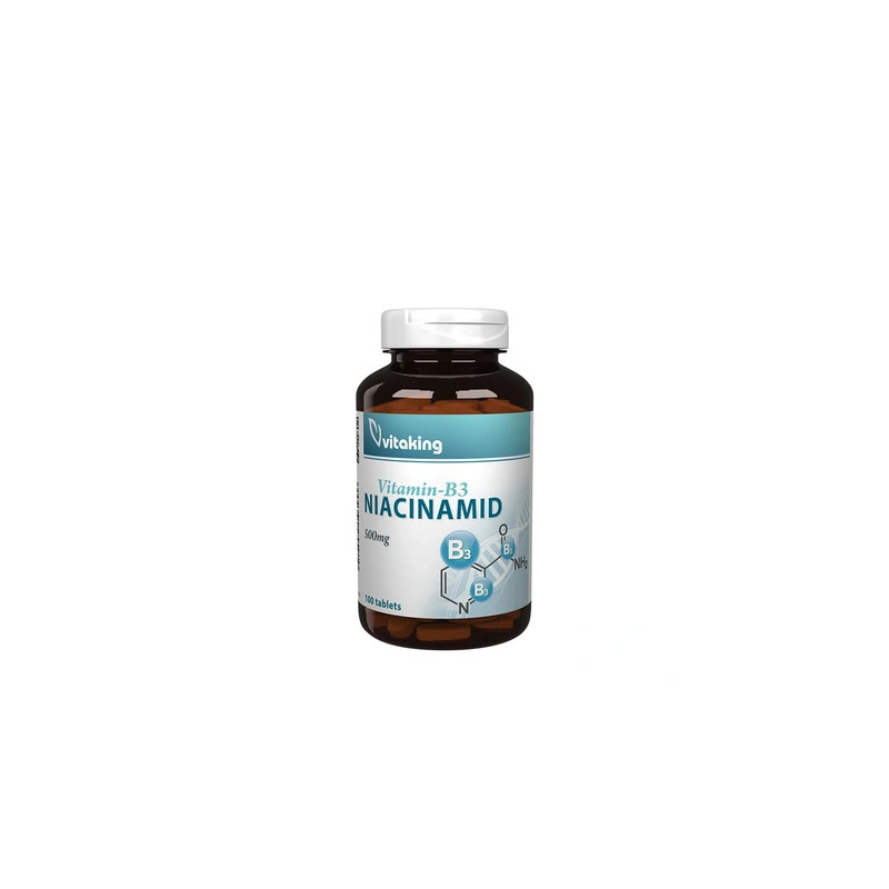 Vitaking B3 Niacinamide 500 Mg 100 Tablets