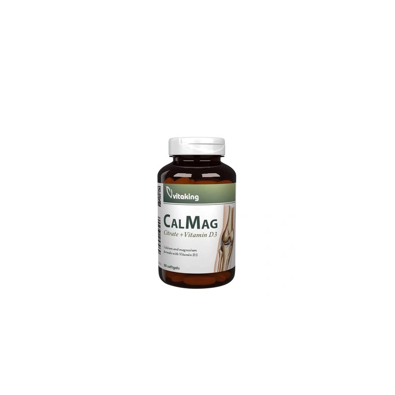 Vitaking Calmag Citrate With Vitamin D3 90 Softgels