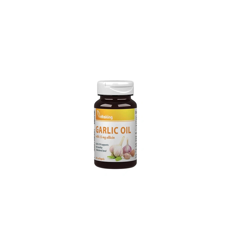 Vitaking Garlic Oil With 15 Mg Allicin 90 Softgels