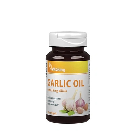 Vitaking Garlic Oil With 15 Mg Allicin 90 Softgels