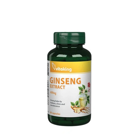 Vitaking Ginseng Extract 100 Mg 60 Capsules
