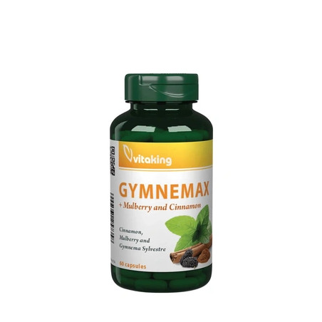 Vitaking Gymnemax Mulberry And Cinnamon 750 Mg 60 Capsules