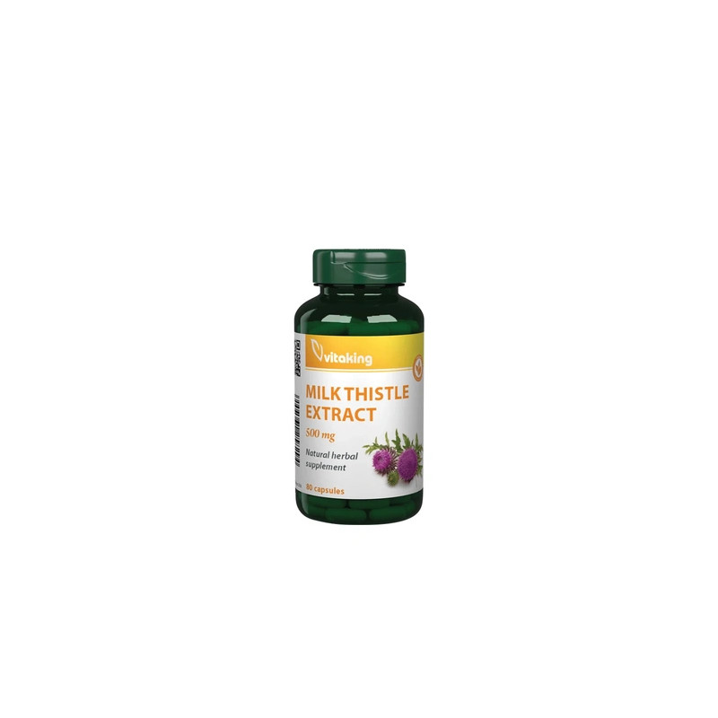 Vitaking Milk Thistle Extract 500 Mg 80 Capsules