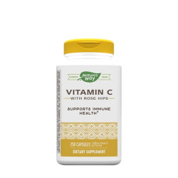 Nature's Way Vitamin C With Rose Hips 250 Capsules
