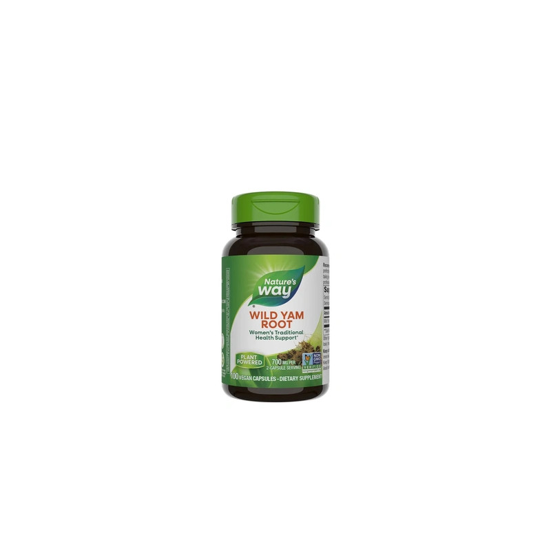 Nature's Way Wild Yam Root 100 Capsules