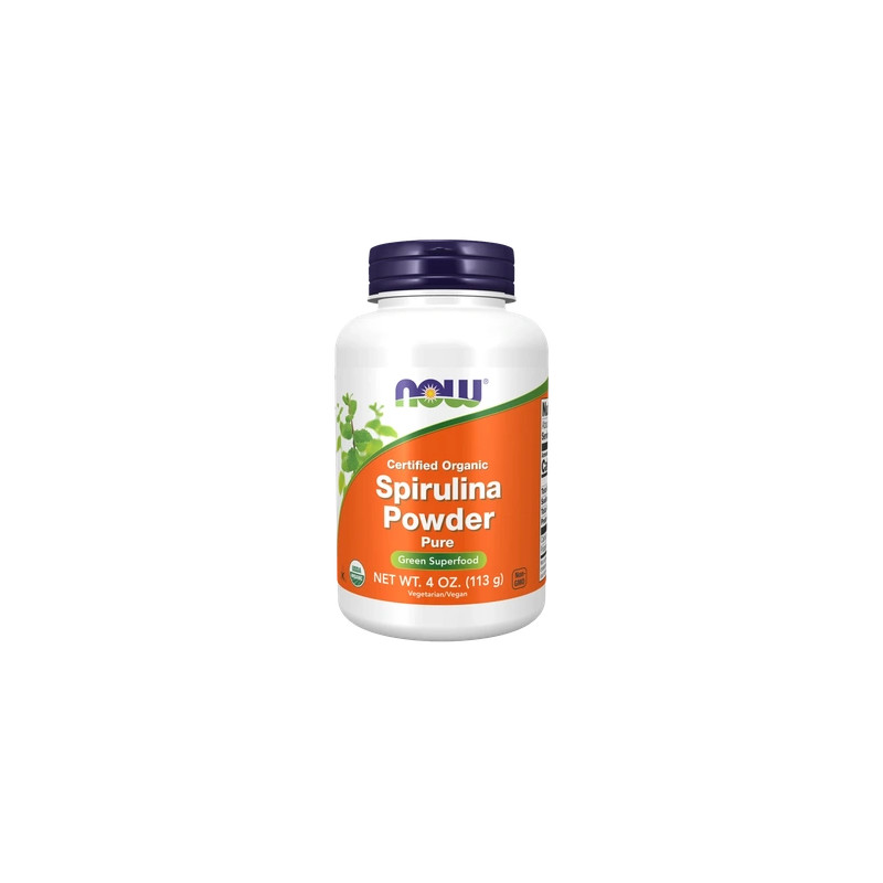 Now Foods Organic Spirulina Powder Nutritional Supplement
