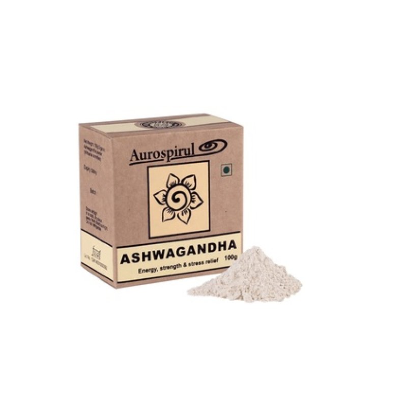 Aurospirul Ashwagandha Powder 100 Grams 3527 Ounces