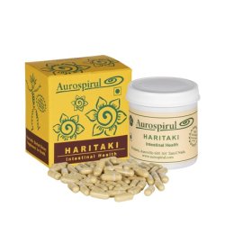Aurospirul Haritaki Capsules 100 Count