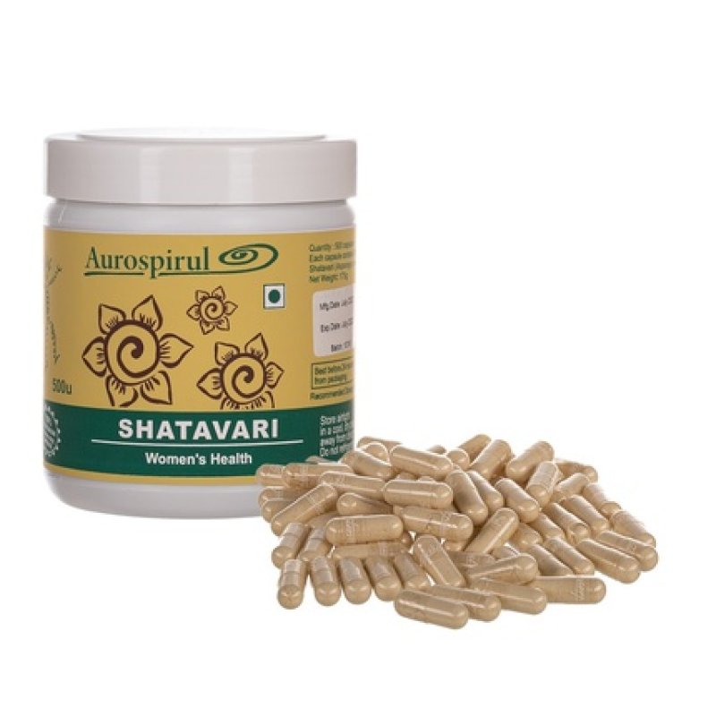 Aurospirul Shatavari 500 Capsules