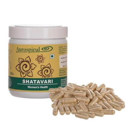 Aurospirul Shatavari 500 Capsules