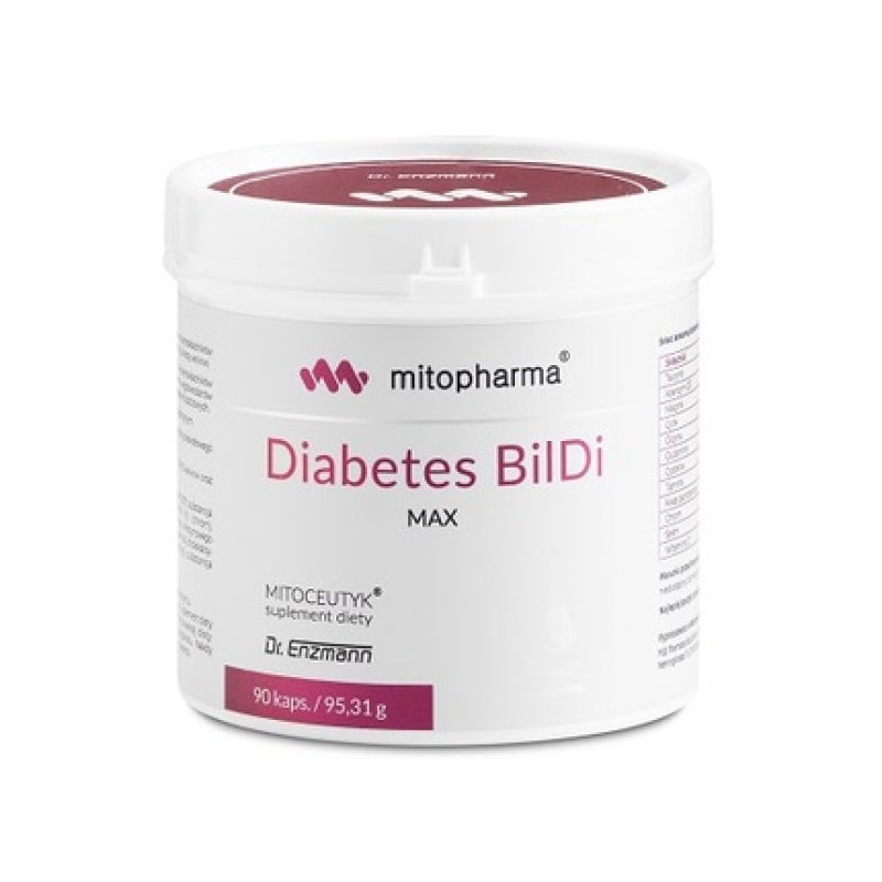 Dr Enzmann Mse Diabetes Bildi Max 90 Capsules