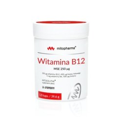 Dr Enzmann Mse Vitamin B12 Mse 250 Micrograms 120 Capsules