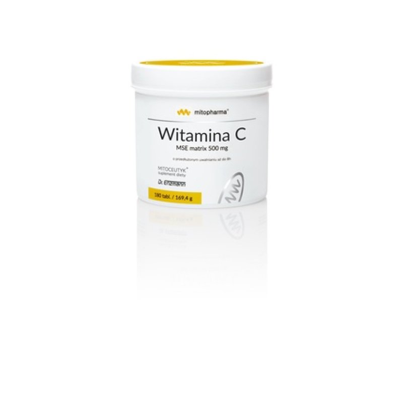 Dr Enzmann Mse Vitamin C Mse Matrix 500 Mg 180 Tablets