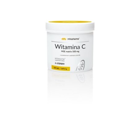 Dr Enzmann Mse Vitamin C Mse Matrix 500 Mg 180 Tablets