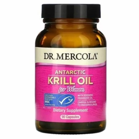 Dr Mercola Antarctic Krill Oil For Women 90 Capsules
