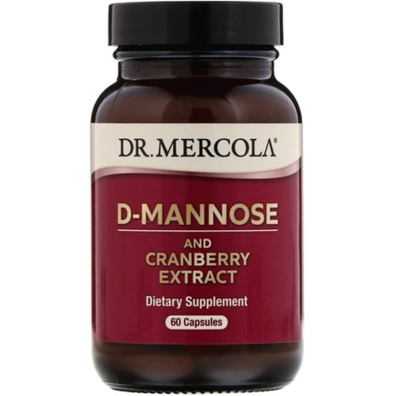 Dr Mercola Dmannose With Cranberry 60 Capsules