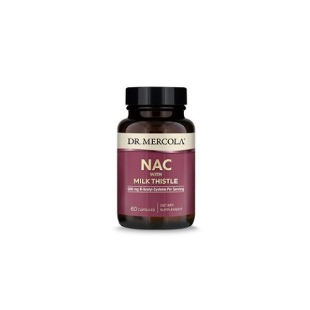 Dr Mercola Nacetyl Cysteine With Milk Thistle 60 Capsules