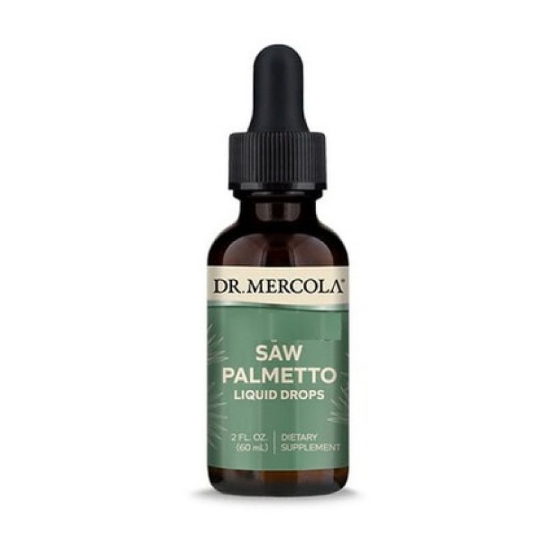 Dr Mercola Organic Saw Palmetto Liquid Drops 60 Ml 2 Fl Oz