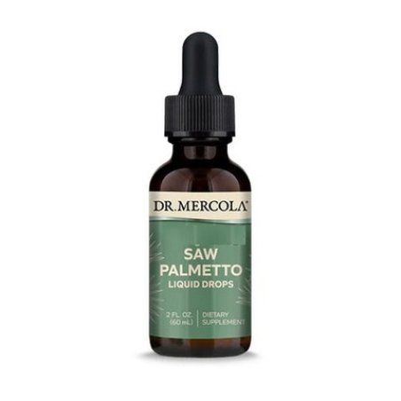Dr Mercola Organic Saw Palmetto Liquid Drops 60 Ml 2 Fl Oz