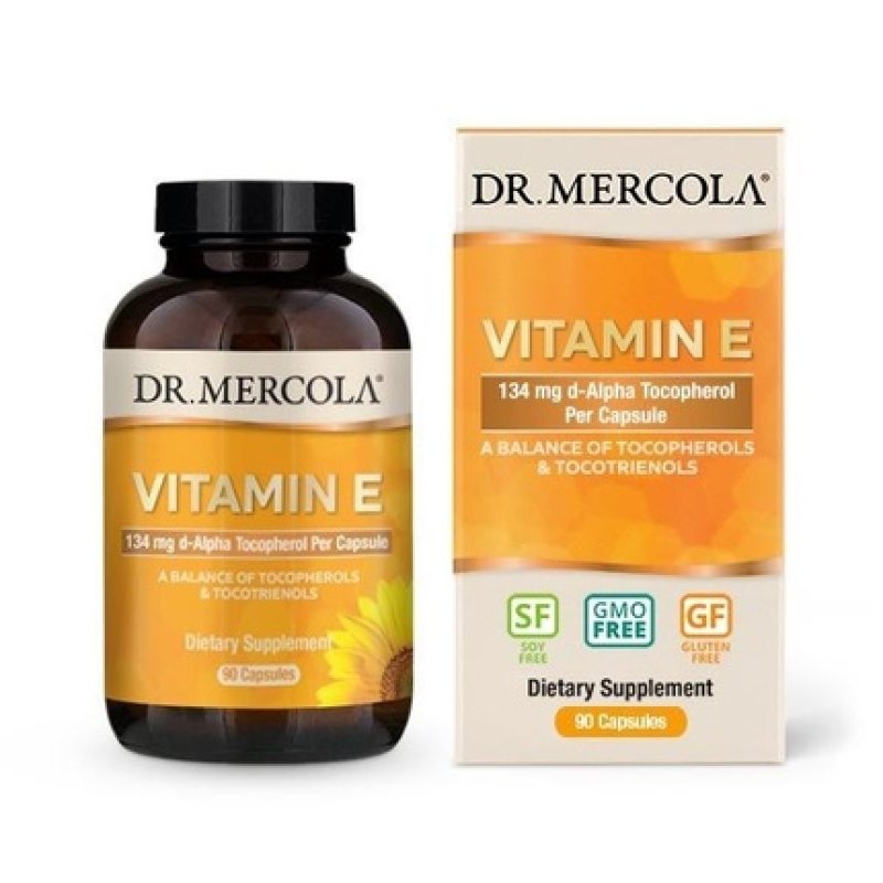 Dr Mercola Vitamin E 90 Capsules